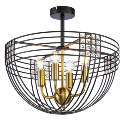 Потолочный светильник Indigo Fresco 10001/4C Black V000104 Потолочный светильник Indigo Fresco 10001/4C Black V000104