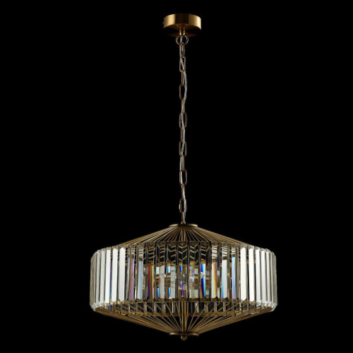 Подвесной светильник Crystal Lux Fiesta SP5 Brass/Transparente Подвесной светильник Crystal Lux Fiesta SP5 Brass/Transparente