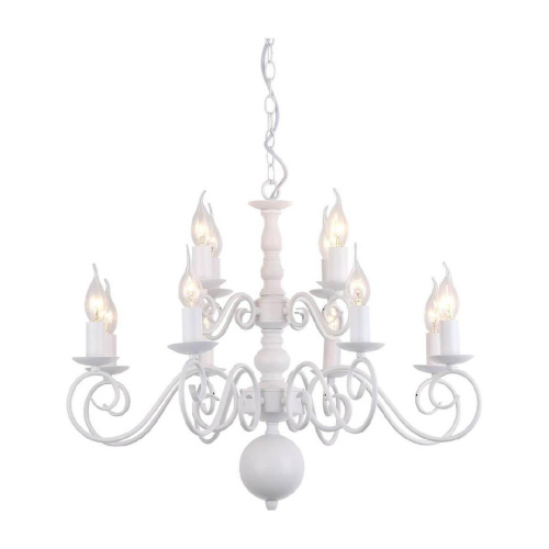 Подвесная люстра Arte Lamp A1129LM-12WH Подвесная люстра Arte Lamp A1129LM-12WH