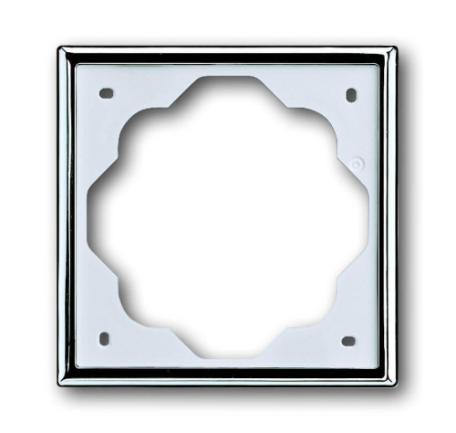 Рамка 1-постовая ABB Impuls хром 2CKA001754A4514 Рамка 1-постовая ABB Impuls хром 2CKA001754A4514