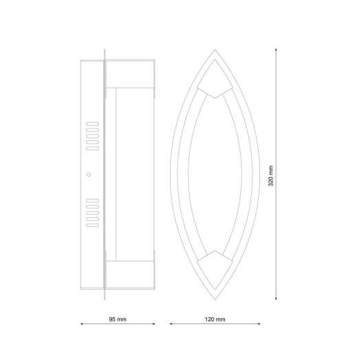 Настенный светильник Lucia Tucci Modena W172.1 Small LED320 Настенный светильник Lucia Tucci Modena W172.1 Small LED320