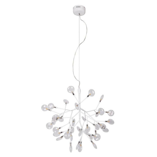 Подвесная люстра Crystal Lux Evita SP36 White/Transparent Подвесная люстра Crystal Lux Evita SP36 White/Transparent