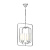 Подвесная люстра Lumina Deco Indivia LDP 1238-2 CHR