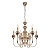 Подвесная люстра iLamp Lady 88003-6 GD