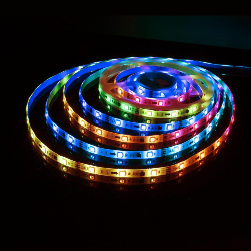 Светодиодная влагозащищенная лента Elektrostandard 7,2W/m 30LED/m 5050SMD RGB 5M a049849 Светодиодная влагозащищенная лента Elektrostandard 7,2W/m 30LED/m 5050SMD RGB 5M a049849
