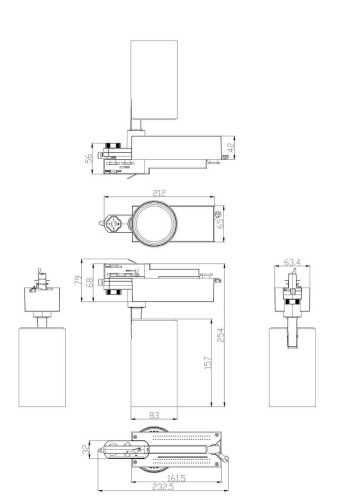 Трековый светодиодный светильник ЭРА SТR-30-36-30K-B30 Б0049779 Трековый светодиодный светильник ЭРА SТR-30-36-30K-B30 Б0049779