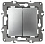 Выключатель двухклавишный ЭРА 12 10AX 250V 12-1004-03 Б0014653