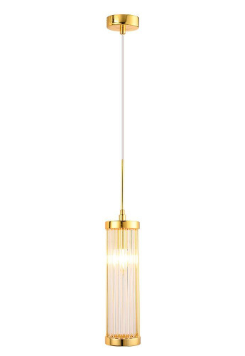 Подвесной светильник Crystal Lux Tadeo SP1 D100 Gold/Transparente Подвесной светильник Crystal Lux Tadeo SP1 D100 Gold/Transparente