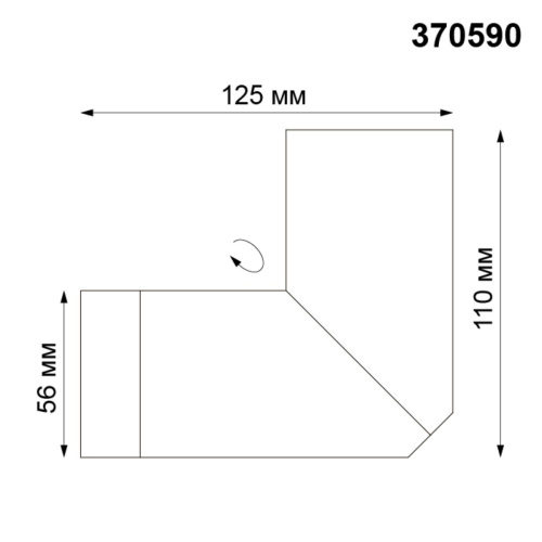 Спот Novotech Over Elite 370590 Спот Novotech Over Elite 370590