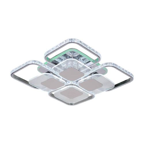 Потолочная светодиодная люстра Profit Light 5886/4+4B CHR Потолочная светодиодная люстра Profit Light 5886/4+4B CHR