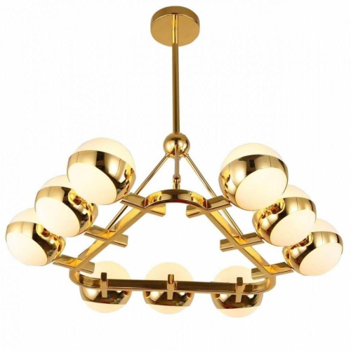 Подвесная люстра Lumina Deco Optimus LDP 6038-9 GD Подвесная люстра Lumina Deco Optimus LDP 6038-9 GD