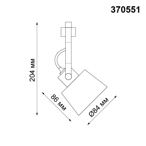 Трековый светильник Novotech Port Veterum 370551 Трековый светильник Novotech Port Veterum 370551