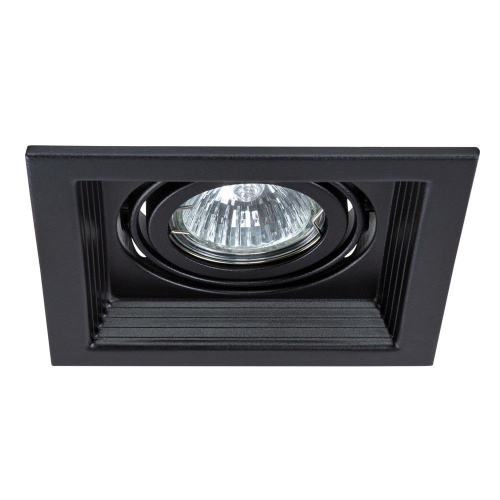 Встраиваемый светильник Arte Lamp Canis A6661PL-1BK Встраиваемый светильник Arte Lamp Canis A6661PL-1BK