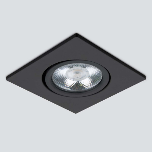 Встраиваемый светодиодный светильник Elektrostandard 15273/LED черный a056033 Встраиваемый светодиодный светильник Elektrostandard 15273/LED черный a056033