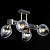 Потолочная люстра Illumico IL9736-4CSQ-79 BK AB