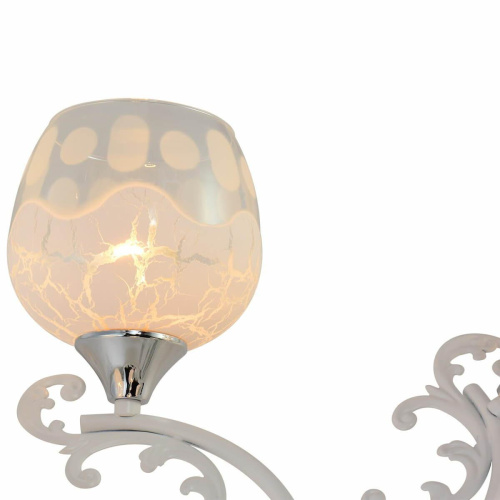 Потолочная люстра Reluce 01308-0.3-05 WH+CR Потолочная люстра Reluce 01308-0.3-05 WH+CR