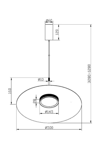 Подвесной светильник Maytoni MOD041PL-L15W3K1 Подвесной светильник Maytoni MOD041PL-L15W3K1
