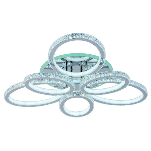 Потолочная светодиодная люстра Profit Light 8033/3+3 CHR Потолочная светодиодная люстра Profit Light 8033/3+3 CHR