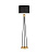 Торшер Lumina Deco Belforte LDF 5527 GD+BK