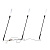 Уличный светодиодный светильник Favourite Reedy 4048-3T