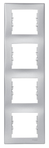 Рамка 4-постовая вертикальная Schneider Electric Sedna SDN5802060 Рамка 4-постовая вертикальная Schneider Electric Sedna SDN5802060