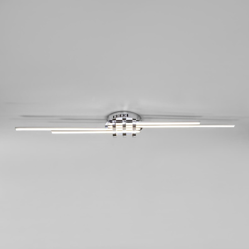 Потолочный светодиодный светильник Eurosvet Skyline 90243/4 хром Потолочный светодиодный светильник Eurosvet Skyline 90243/4 хром