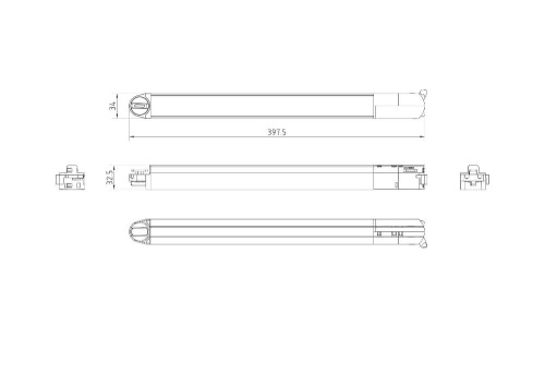 Трековый светильник Technical TR000-1-10W3K-W Трековый светильник Technical TR000-1-10W3K-W
