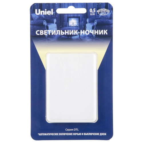 Светильник-ночник Uniel DTL-320 Прямоугольник/White/Sensor UL-00007221 Светильник-ночник Uniel DTL-320 Прямоугольник/White/Sensor UL-00007221