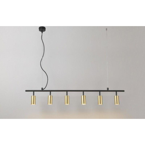 Подвесная люстра Crystal Lux CLT 015C6 L1200 BL-GO Подвесная люстра Crystal Lux CLT 015C6 L1200 BL-GO