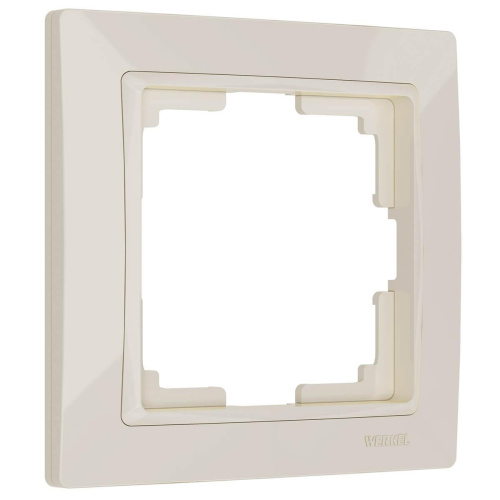 Рамка Werkel Snabb Basic на 1 пост слоновая кость WL03-Frame-01 4690389098703 Рамка Werkel Snabb Basic на 1 пост слоновая кость WL03-Frame-01 4690389098703