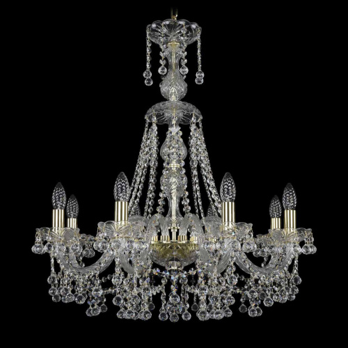 Подвесная люстра Bohemia Ivele 1409/8/240/XL-75/G Подвесная люстра Bohemia Ivele 1409/8/240/XL-75/G