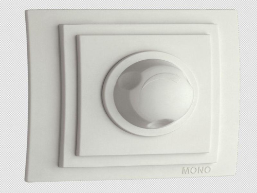 Диммер поворотный Mono Electric Larissa белый 103-191905-134 Диммер поворотный Mono Electric Larissa белый 103-191905-134