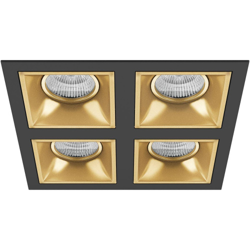 Встраиваемый светильник Lightstar Domino Quadro (214547+214503+214503+214503+214503) D54703030303 Встраиваемый светильник Lightstar Domino Quadro (214547+214503+214503+214503+214503) D54703030303