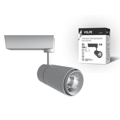 Трековый светодиодный светильник Volpe ULB-Q252 35W/WW/A White UL-00003446 Трековый светодиодный светильник Volpe ULB-Q252 35W/WW/A White UL-00003446