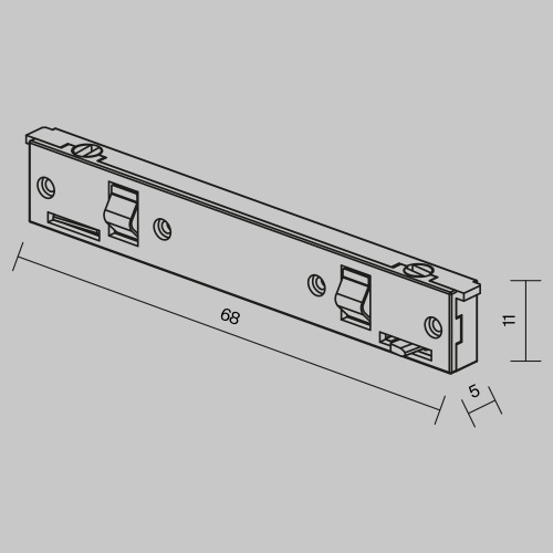 Комплектующие для трековой системы Technical TRA184IPC-1B Комплектующие для трековой системы Technical TRA184IPC-1B