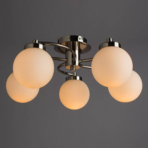 Потолочная люстра Arte Lamp Cloud A8170PL-5SS Потолочная люстра Arte Lamp Cloud A8170PL-5SS