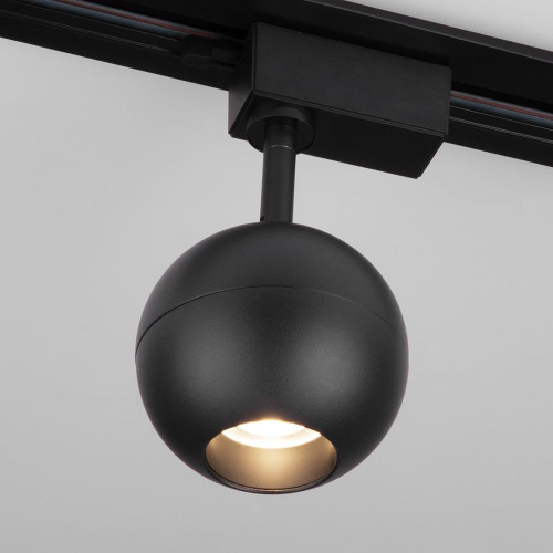 Трековый светодиодный светильник Elektrostandard Ball черный 12W 4200K LTB77 a053743 Трековый светодиодный светильник Elektrostandard Ball черный 12W 4200K LTB77 a053743
