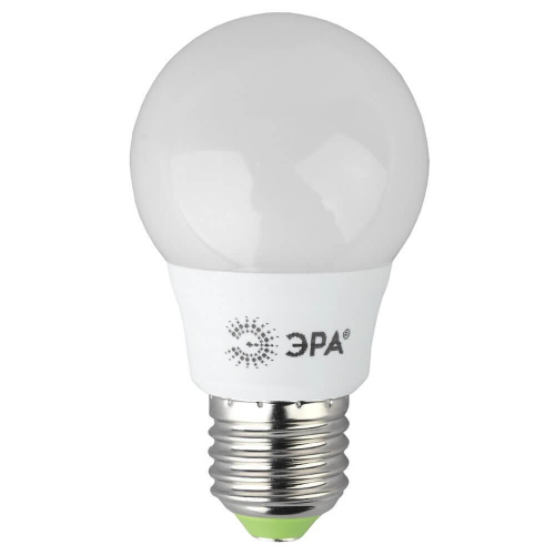 Лампа светодиодная ЭРА E27 6W 4000K матовая ECO LED A55-6W-840-E27 Б0028007