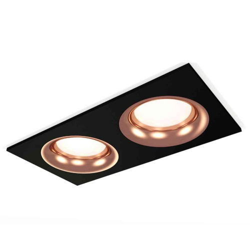 Комплект встраиваемого светильника Ambrella light Techno Spot XC7636006 SBK/PPG черный песок/золото розовое полированное (C7636, N7015) Комплект встраиваемого светильника Ambrella light Techno Spot XC7636006 SBK/PPG черный песок/золото розовое полированное (C7636, N7015)
