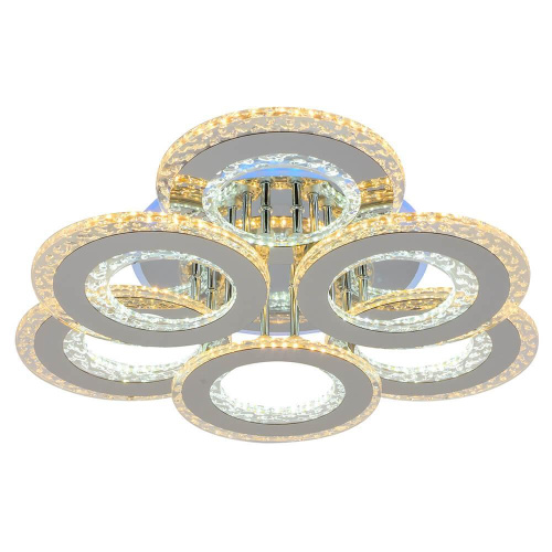 Потолочная светодиодная люстра Profit Light 8043/3+3 CHR Потолочная светодиодная люстра Profit Light 8043/3+3 CHR