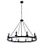 Подвесная люстра Lussole Loft CARROLLTON LSP-8735
