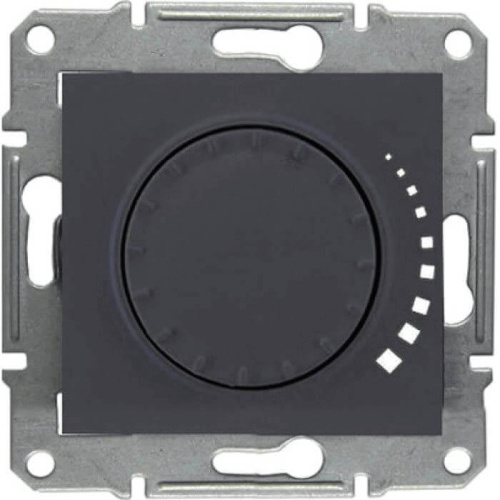 Диммер поворотный емкостный проходной Schneider Electric Sedna 60-500W SDN2200570 Диммер поворотный емкостный проходной Schneider Electric Sedna 60-500W SDN2200570
