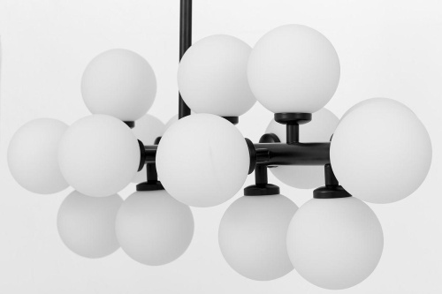 Подвесная люстра Lumina Deco Marsiada LDP 6033-16 BK Подвесная люстра Lumina Deco Marsiada LDP 6033-16 BK