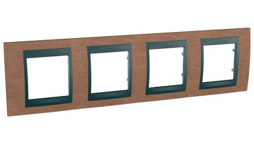 Рамка 4-постовая Schneider Electric Unica Top MGU66.008.2M2 Рамка 4-постовая Schneider Electric Unica Top MGU66.008.2M2
