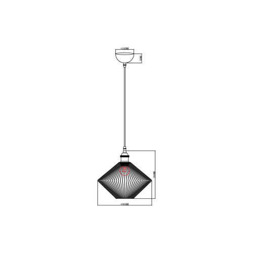 Подвесной светильник Vele Luce Gorgon VL5384P01 Подвесной светильник Vele Luce Gorgon VL5384P01