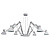 Подвесная люстра Arte Lamp Ragno A2043SP-6WH