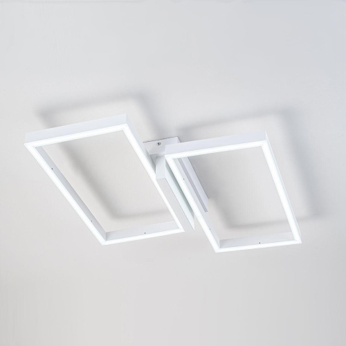 Потолочный светодиодный светильник Escada Scales 10209/2LED White Потолочный светодиодный светильник Escada Scales 10209/2LED White