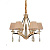 Подвесная люстра Lumina Deco Valentina LDP 1240-6 GD