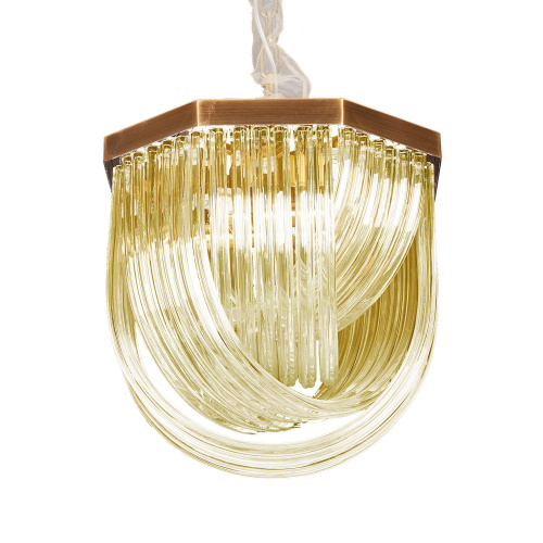 Люстра Murano L4 brass/amber Люстра Murano L4 brass/amber