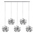 Люстра подвесная Extra Lightstar L5PL721134